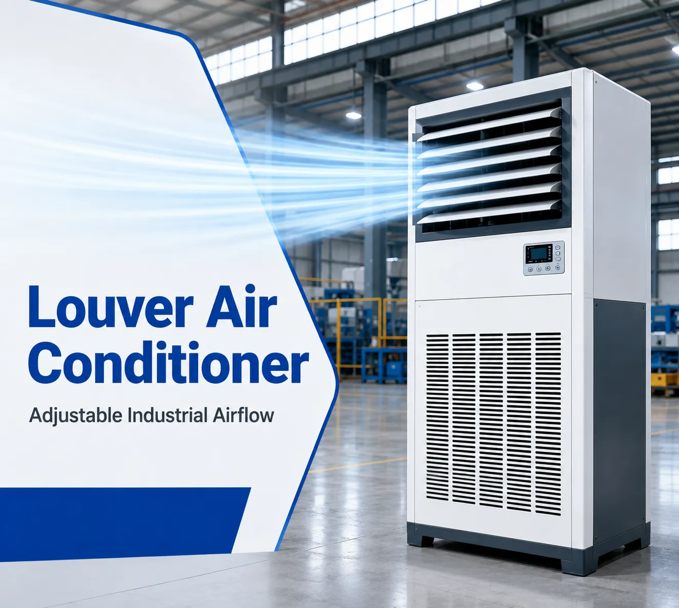 Louver Air Conditioner: Improve Industrial Cooling with Adjustable Airflow